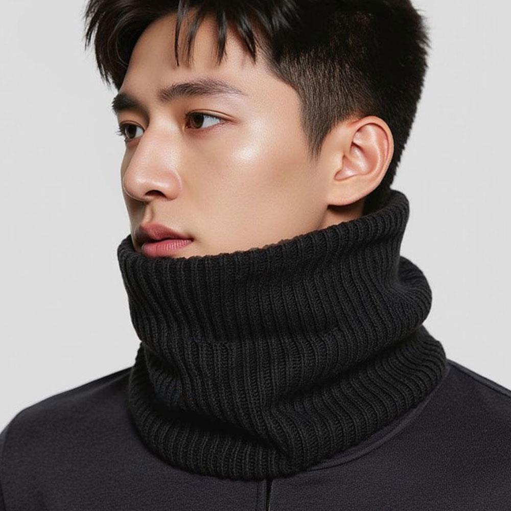 1 pièce Cache-cou d'hiver épais et chaud, élastique, convertible en bandeau, accessoire pour l'extérieur, les loisirs et le bureau