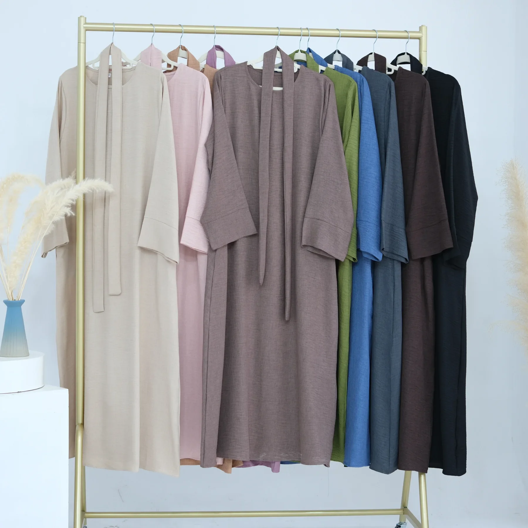 Abaya de prière musulmane pour femmes, robes de soirée du Ramadan, ceintures marocaines, caftan de Dubaï, robe islamique, longue robe arabe éducative, Jalabiya, Eid