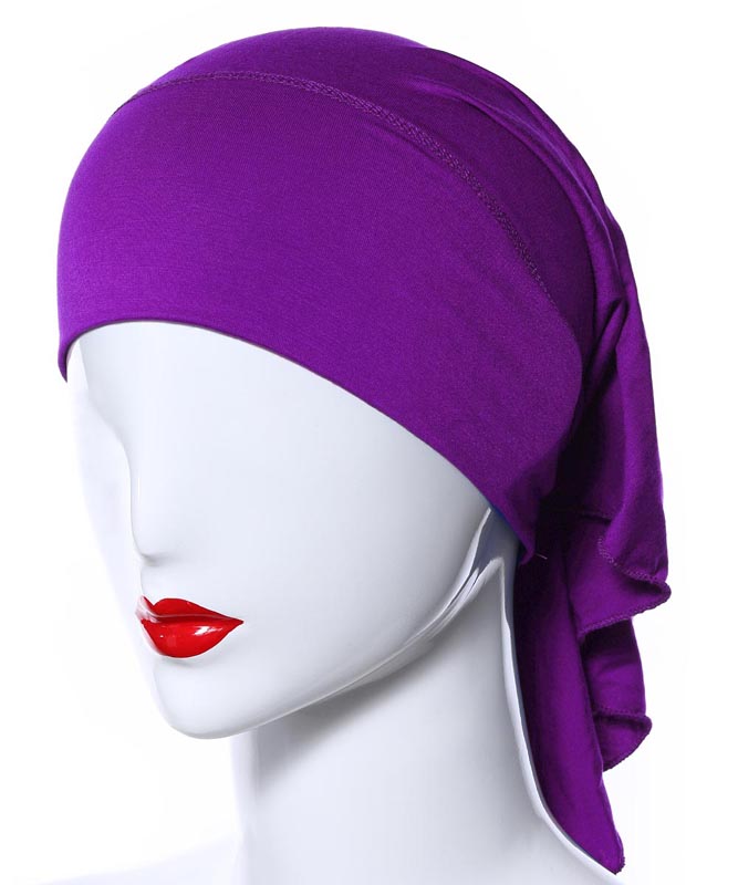 Sous-hijab modal uni pour femmes musulmanes, bonnet intérieur, turban tube, bonnet ninja, bonnet, foulard, sous-bonnet, Ramadan, Islam Mujer