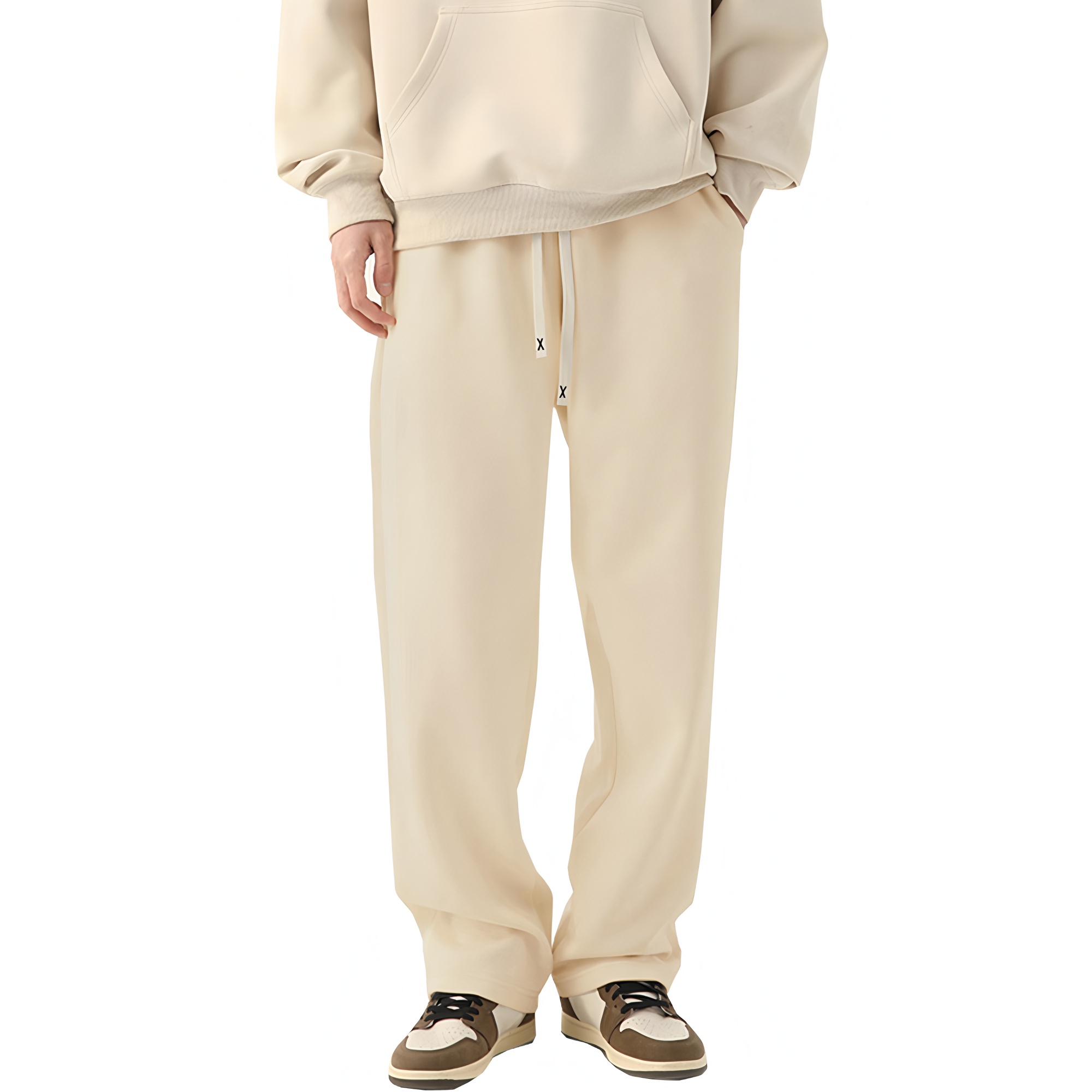 Pantalon de jogging pour hommes, baggy, neutre, respirant, baggy, pour l'extérieur, design à la mode, nouveau pantalon de survêtement
