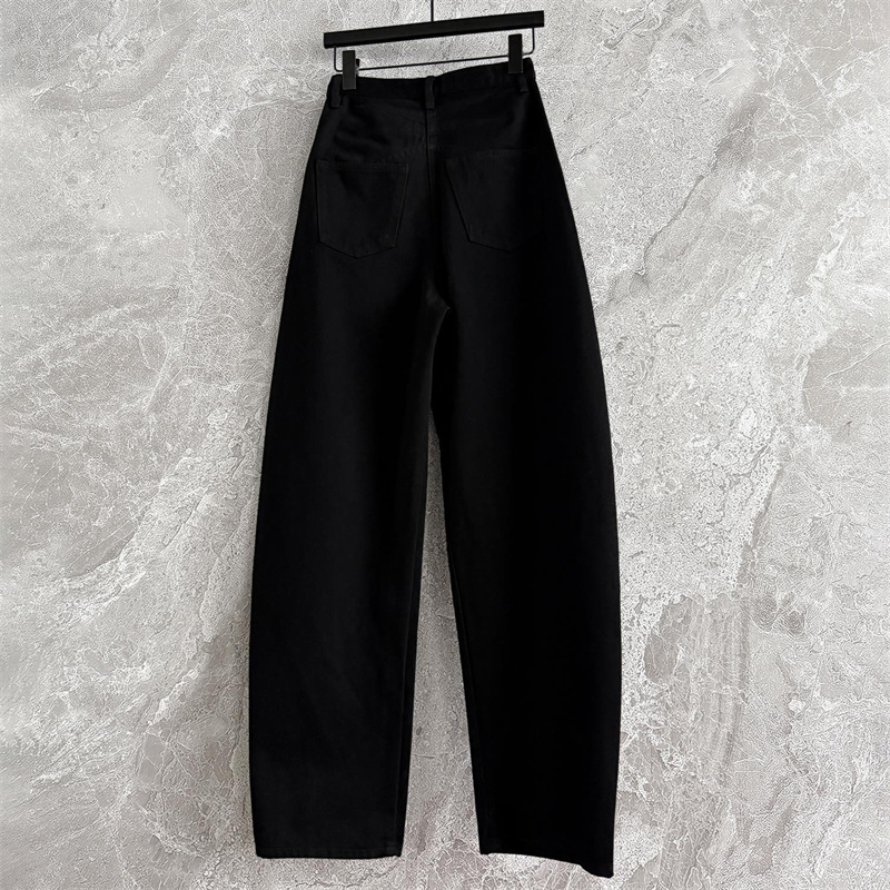 Jean femme nouveau pantalon taille haute slim jambe droite pour l'automne 2025 pur coton pantalon femme couteau incurvé jean pantalon en jean