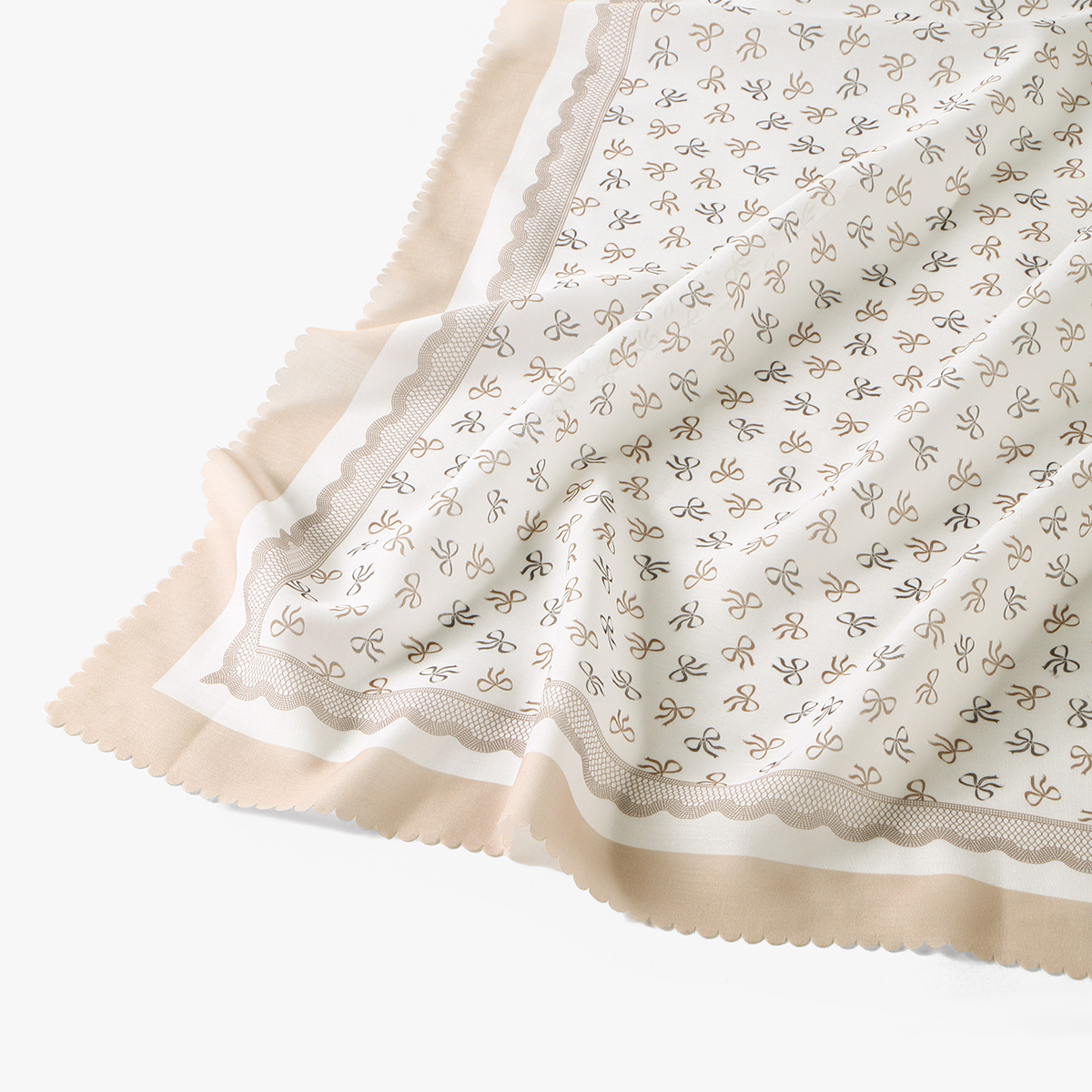Foulard carré en Viscose ondulé imprimé Floral, Hijabs musulmans, Foulard en coton pour femmes, mode malaisie, mouchoir, 110x110cm