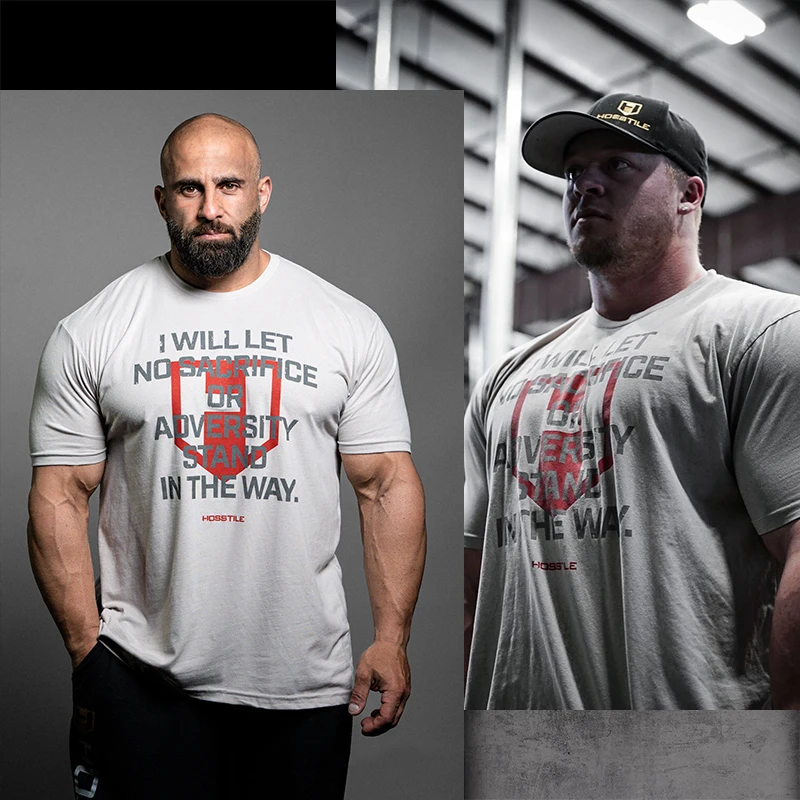Vêtements de sport pour hommes - T-shirt ample et confortable en coton 100% de haute qualité