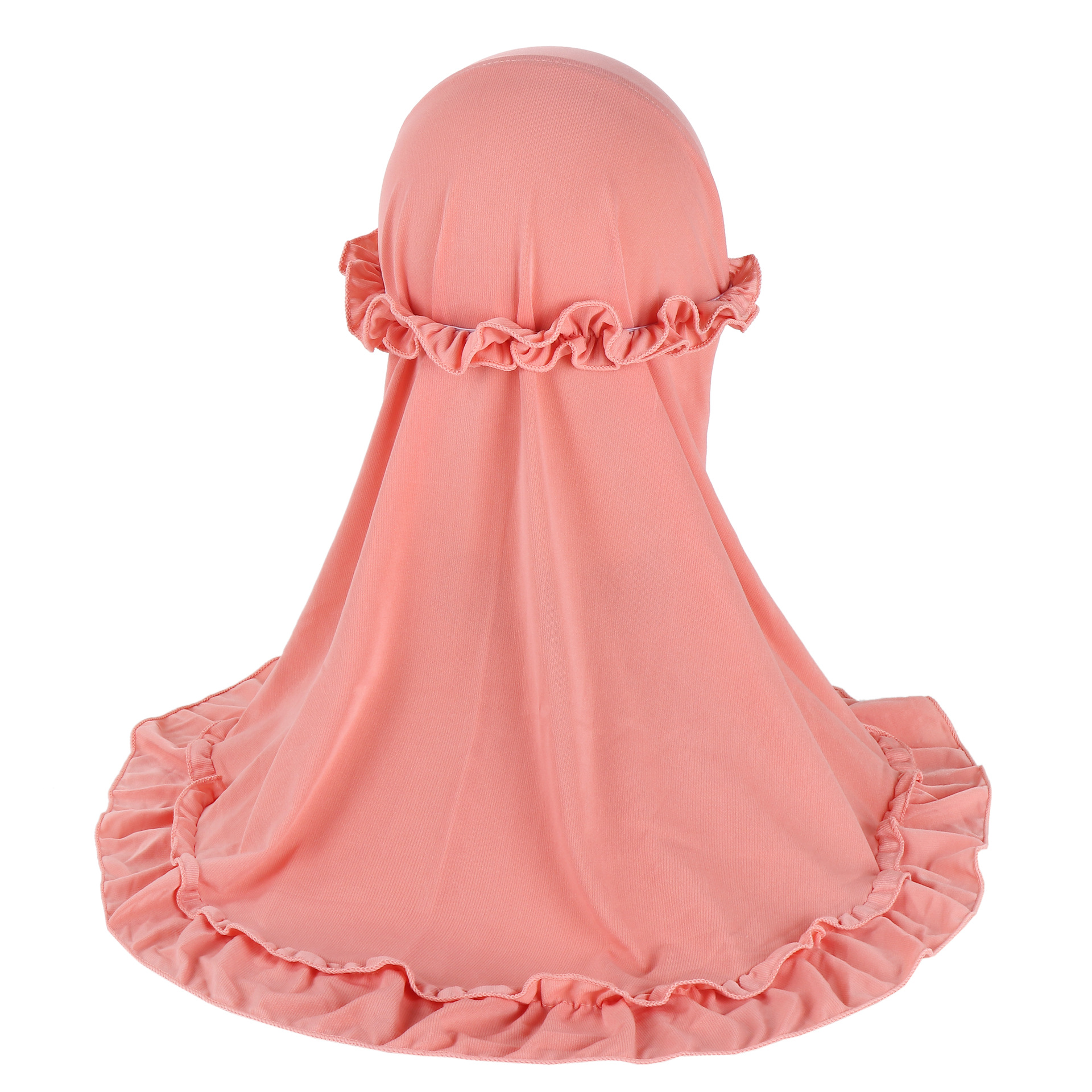 Enfants Hijabs filles musulmanes instantané Hijab islamique coton Modal écharpe doux extensible châle bandeau malais foulard pour enfants