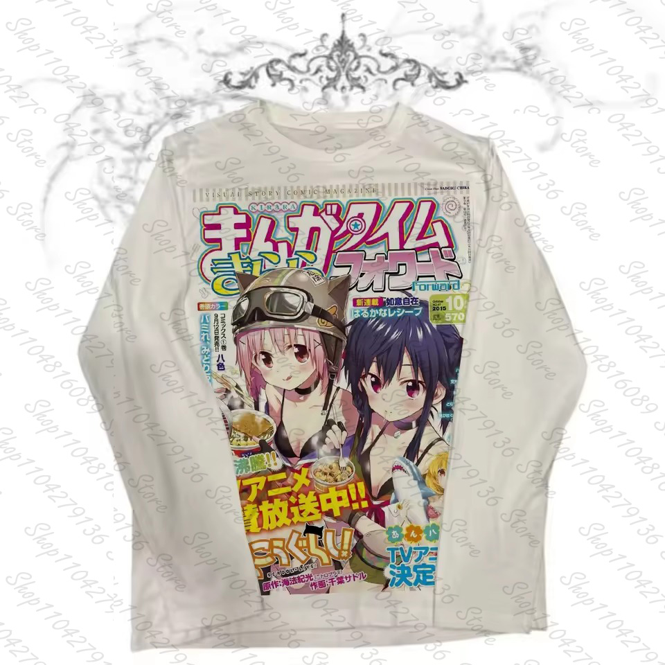 Vêtements pour femmes Printemps 2025, T-shirts graphiques Y2K, T-shirts Harajuku Y2K Kitty pour femmes