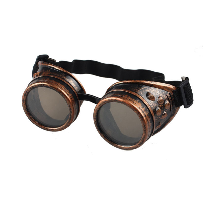Lunettes de soleil Steampunk de Style Vintage, nouvelle mode, lunettes de soudage Punk, marque Cosplay de styliste, lentille cinq couleurs, 2021