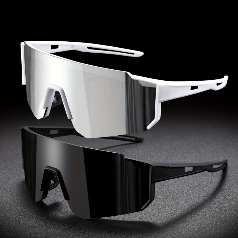 1 paire de lunettes colorées à grande monture, lunettes à la mode pour hommes et femmes