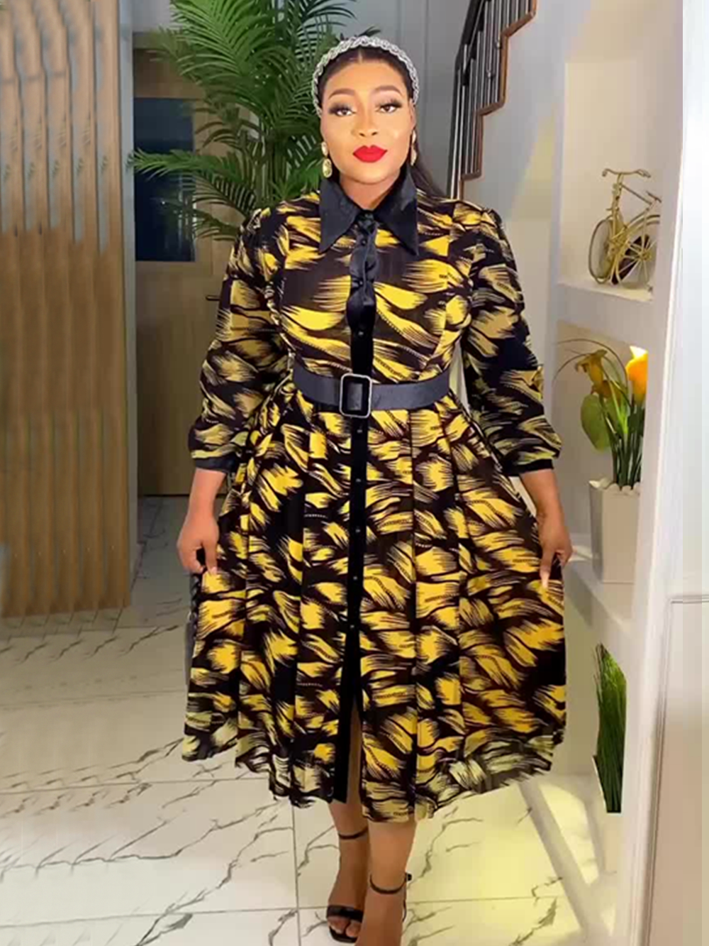 Robes africaines élégantes pour femmes, manches longues, vêtements africains, grande taille, robe de soirée, tenues Dashiki Ankara Turquie