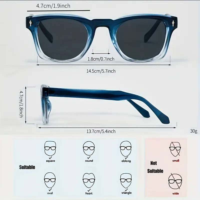 Lunettes de soleil simples pour hommes et femmes, monture carrée ultralégère, pour la conduite en plein air, Protection contre les ultraviolets