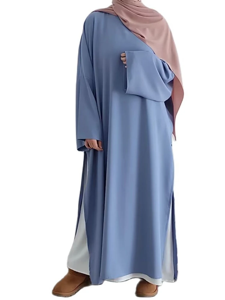 Ensemble de robes 2 pièces pour femmes, abayas de fête, caftan, caftan, arabe saoudien, dubaï, ramadan, Eid Abaya