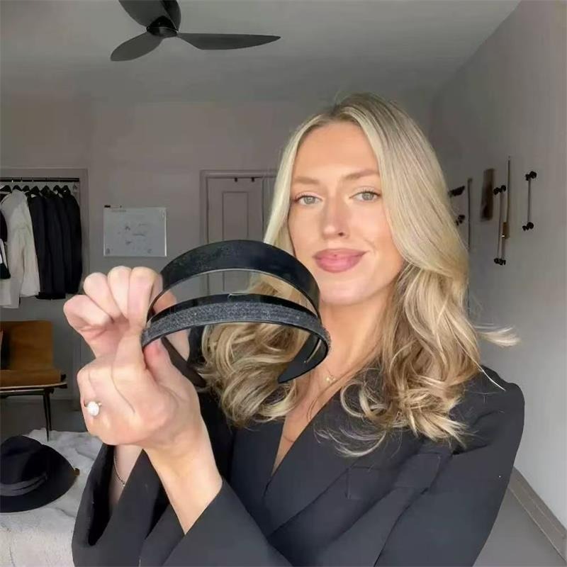 Bandeau de Style coréen pour femmes, bandeau de cheveux moelleux Anti-Friction, outil de coiffure Invisible, accessoires de cheveux respirants