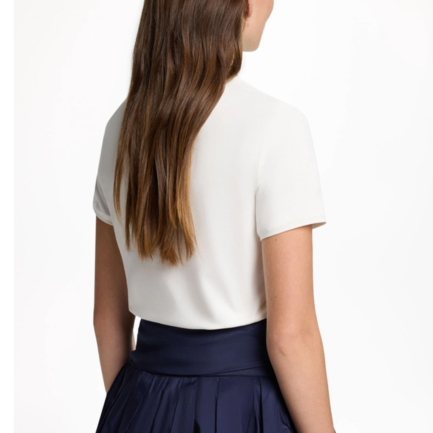 Vêtements pour femmes CH - T-shirt basique en coton brodé pour femmes - Style streetwear - Mode estivale - Haut confortable et respirant
