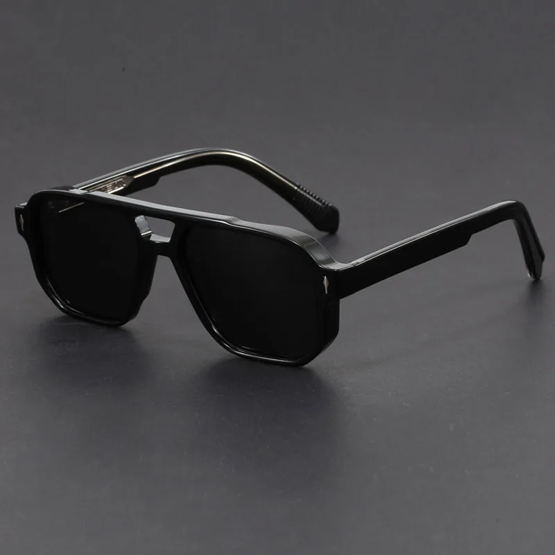 Lunettes de soleil carrées vintage style punk pour femmes et hommes, de marque de luxe, tendance, pour la conduite en extérieur, populaires
