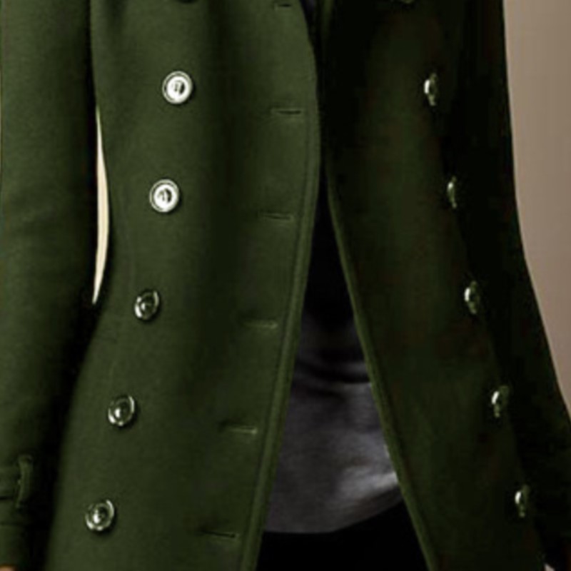 Automne hiver nouveau élégant femmes veste manteau mode laine noir à manches longues Double boutonnage ample Streetwear femmes manteaux veste