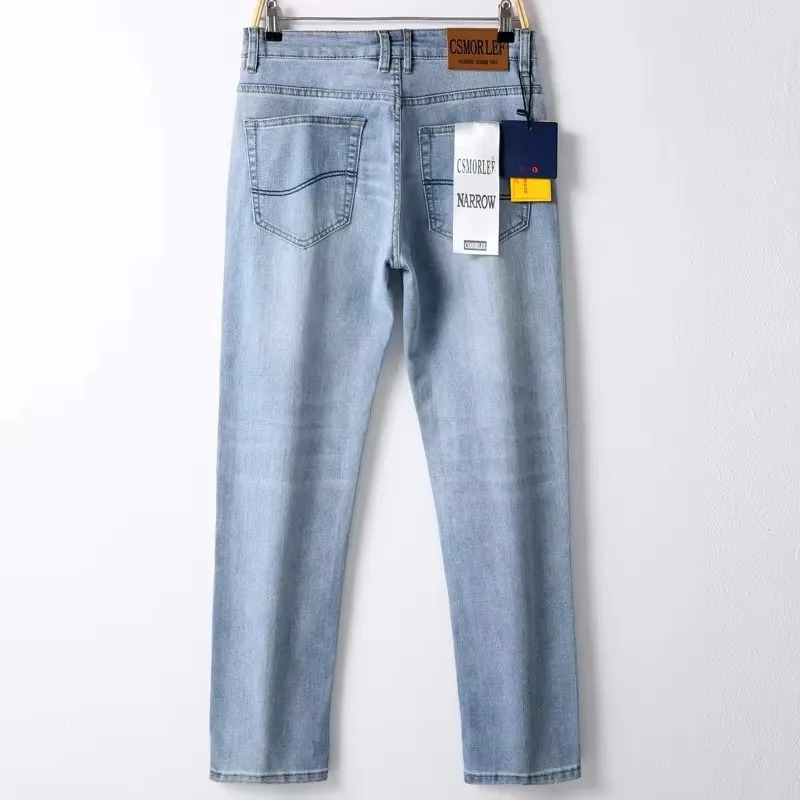 Jeans Homme 2026 – Nouvelle Collection Été Ultra Légers et Tendance – Denim Décontracté Coupe Slim – Vente en Gros