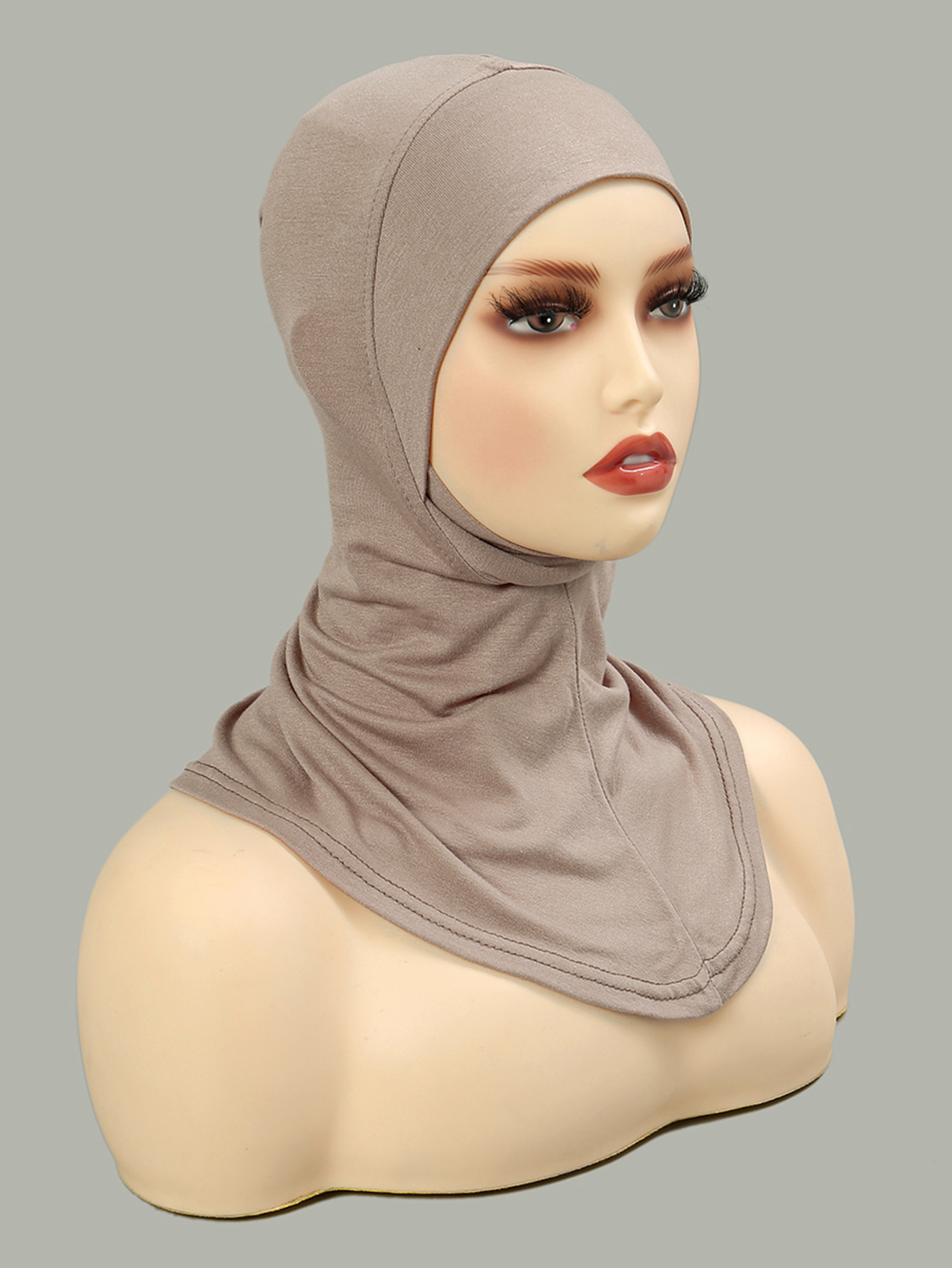 Casquette intérieure musulmane Hijab pour femmes, sous-écharpe solide, Turban, chapeau islamique musulman, prêt à porter, couvre-chef