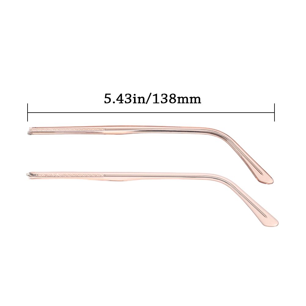 1 Paire de Branches de Remplacement Universelles pour Lunettes, Outil de Réparation pour Montures de Lunettes, Accessoires pour Lunettes