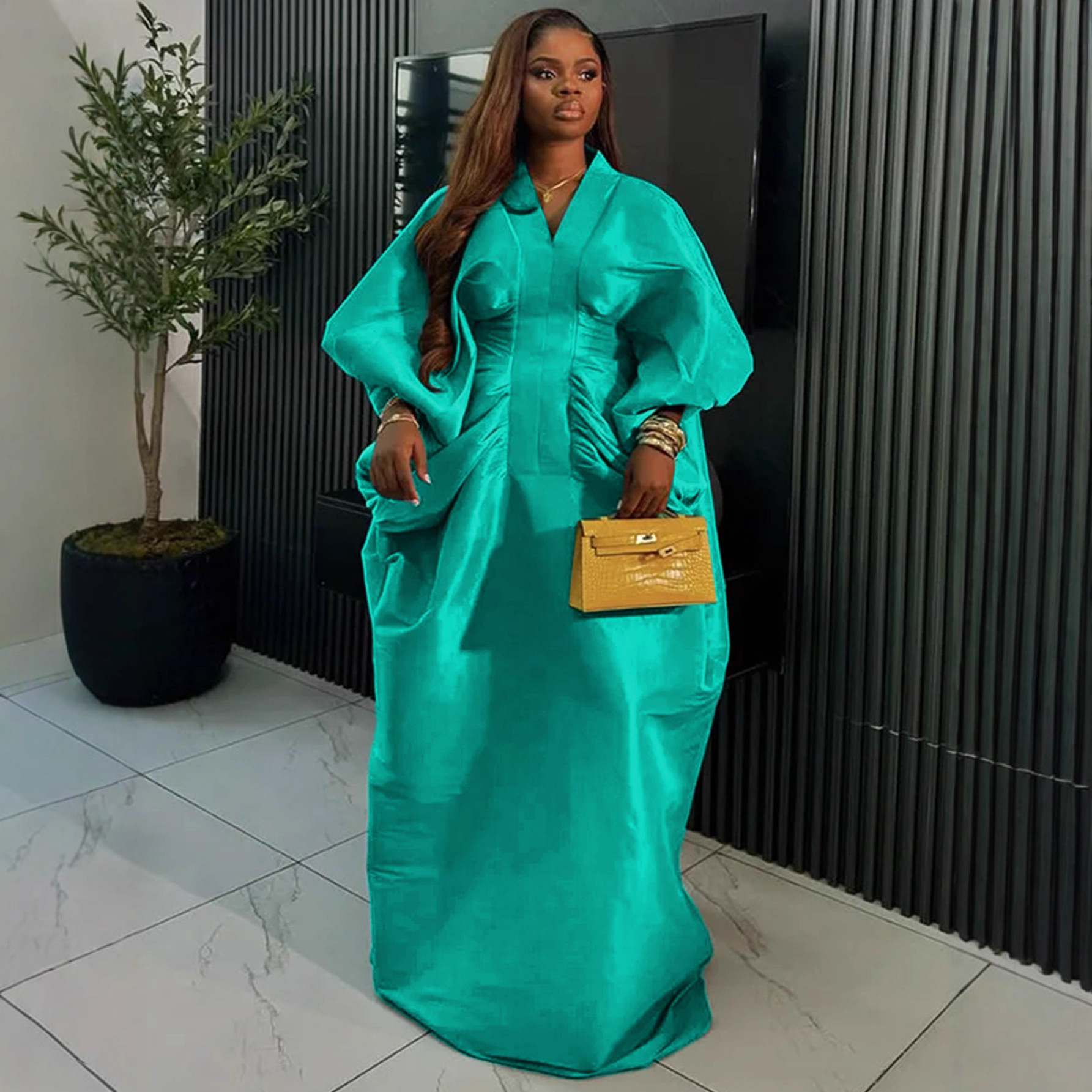 Robes africaines pour femmes, vêtements traditionnels africains Dashiki Ankara, tenues Abayas, Kaftan musulman, Robe Maxi longue, 2025