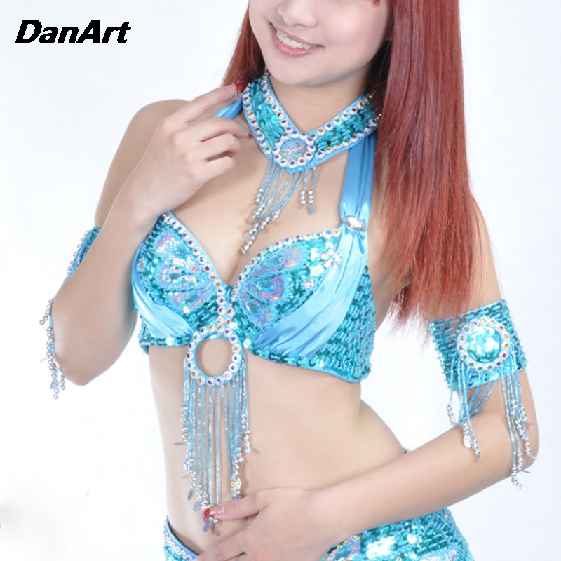 Soutiens-gorge à franges pour danse du ventre, idéal pour les spectacles, les soirées et les clubs, hauts pour la danse orientale et indienne, accessoires de costume sexy.