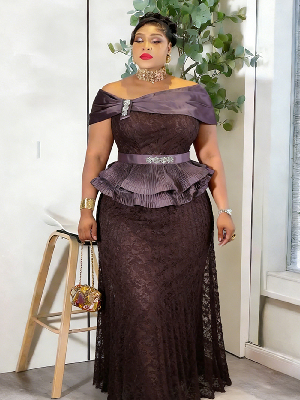 Robes de soirée africaines pour femmes, élégantes, style turc, maxi, grande taille, Dashiki, Ankara, dentelle, pour mariage, nouvelle collection 2026