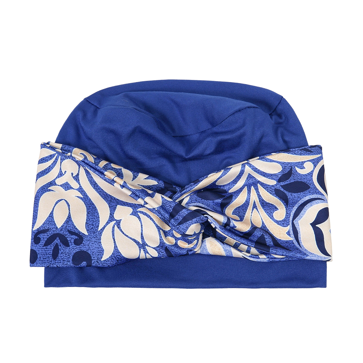 Nouveau Hijab pour femme, Bonnet chimio, Turban musulman, Bonnet, Foulard indien, Chapeau pour perte de cheveux, avec motif torsadé et noué, extensible