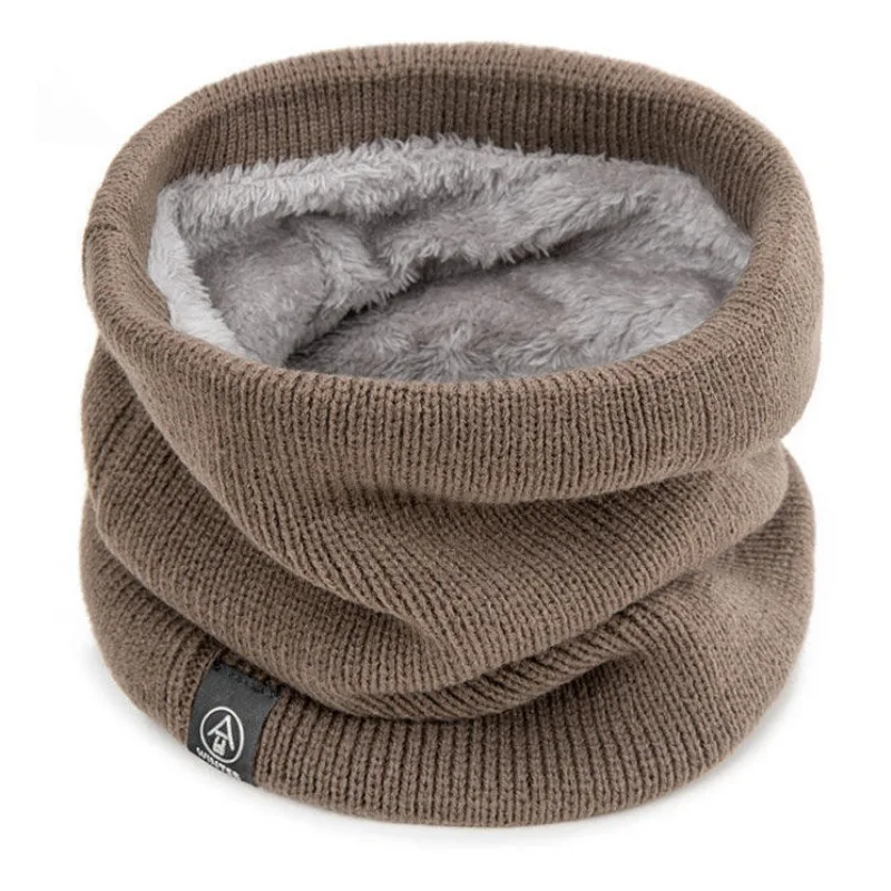 Écharpe de sport tricotée pour hommes et femmes, cache-visage doux, à la mode, pour patinage d'hiver, course à pied, randonnée, col épais résistant au froid