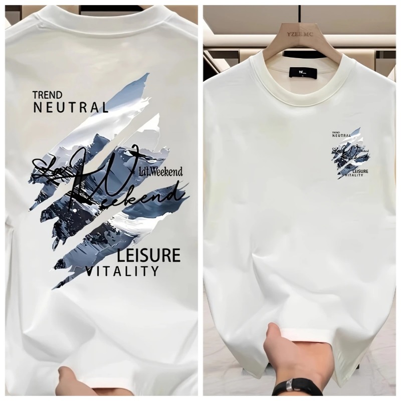 La dernière chemise à manches courtes imprimée 100 % classique et ample, de haute qualité, convient aux hommes et aux femmes.