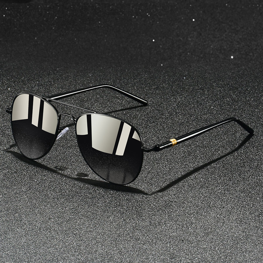 Lunettes de soleil de pilote vintage tendance, lunettes de soleil de luxe pour homme, lunettes de soleil de marque de créateur, lunettes rétro