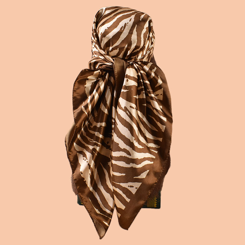 Foulard carré en Satin pour femmes, accessoire de plage d'été, à la mode, 90x90 pouces, multi-usage, serviette pour cheveux polyvalente, 1 pièce