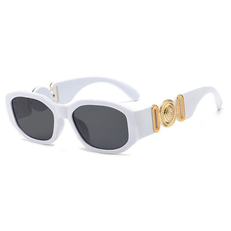 Lunettes de soleil Glamour de luxe pour hommes et femmes, élégantes, carrées, de marque de styliste, mode unisexe, tendance, UV400