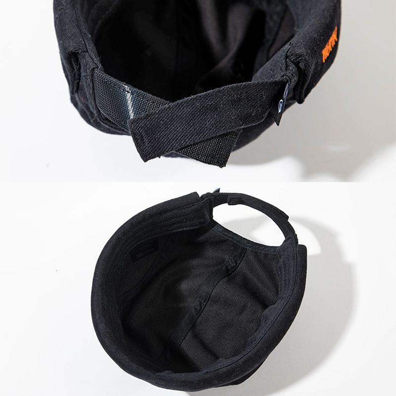 Nouvelle mode Summe broderie peau de Melon chapeaux sans bords pour hommes femmes Bonnet marque de mode Yuppie Cool Hip Hop PunkDocker casquette