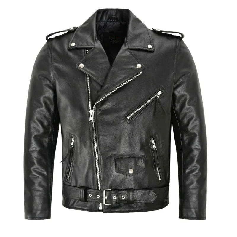 Vestes décontractées hommes en cuir PU Streetwear Blazer veste hommes vêtements d'extérieur moto mode coupe ajustée en cuir manteau veste en cuir