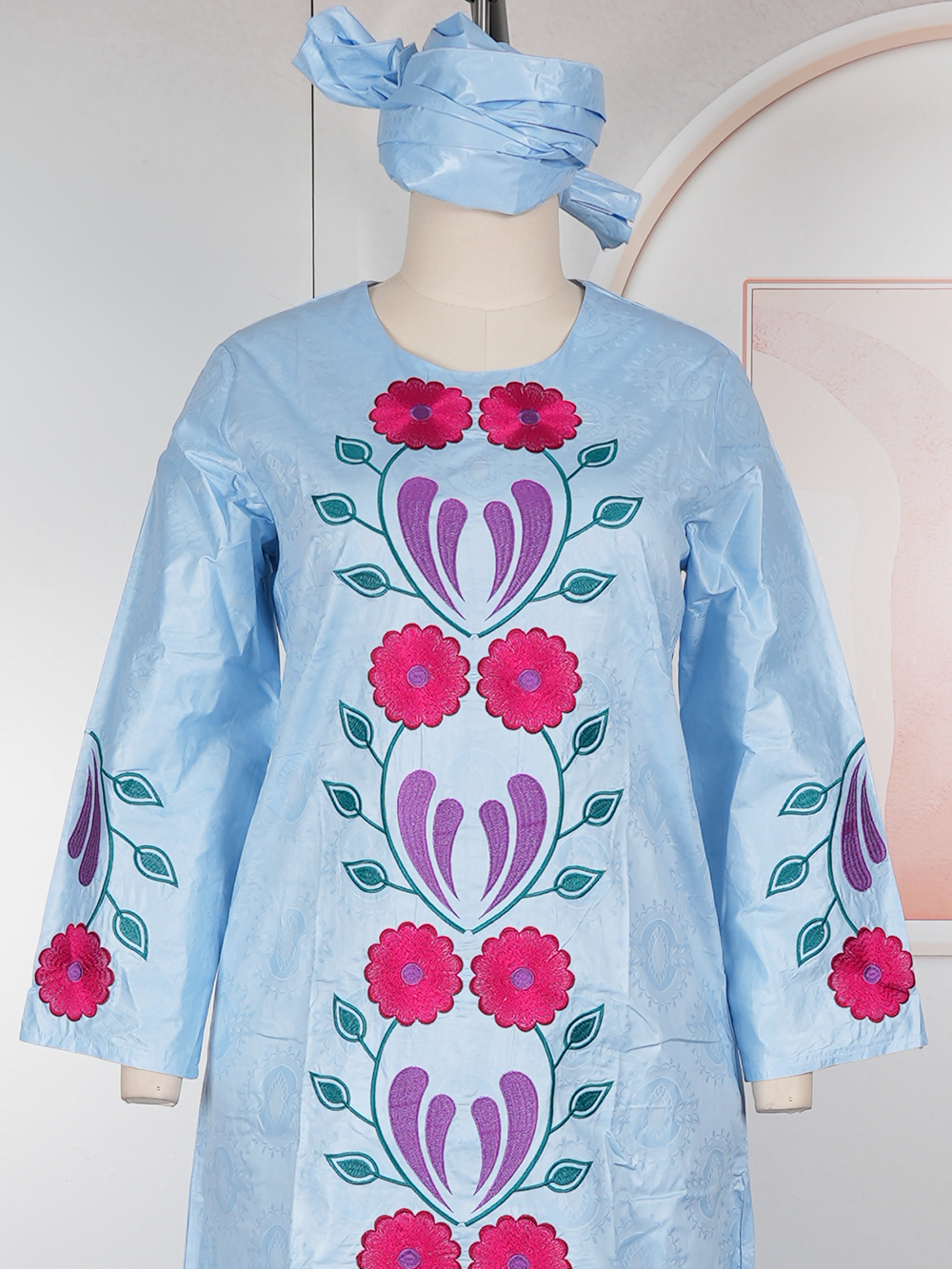 Robes de soirée brodées Dashiki Ankara pour femmes, grandes tailles, style africain, Bazin Rich Design, pour mariages et fêtes 2026