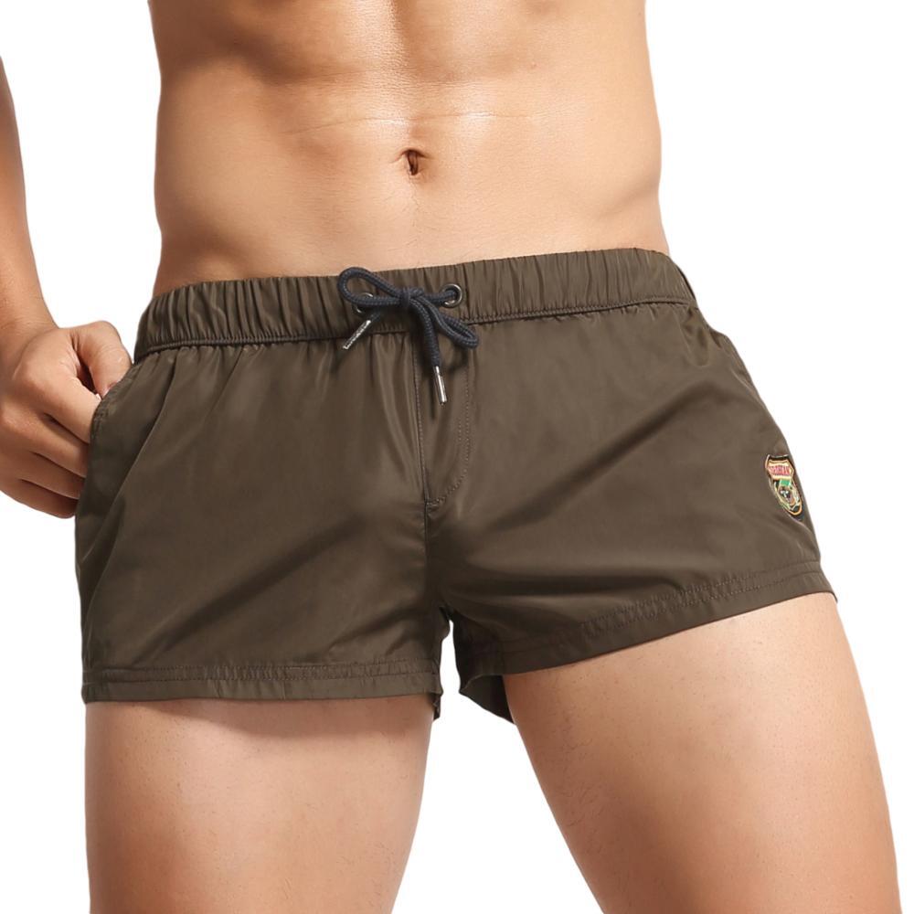 Shorts de plage pour homme SEOBEAN, shorts à séchage rapide, 100% polyester, shorts de bain tendance pour les vacances d'été, shorts de bain pour homme