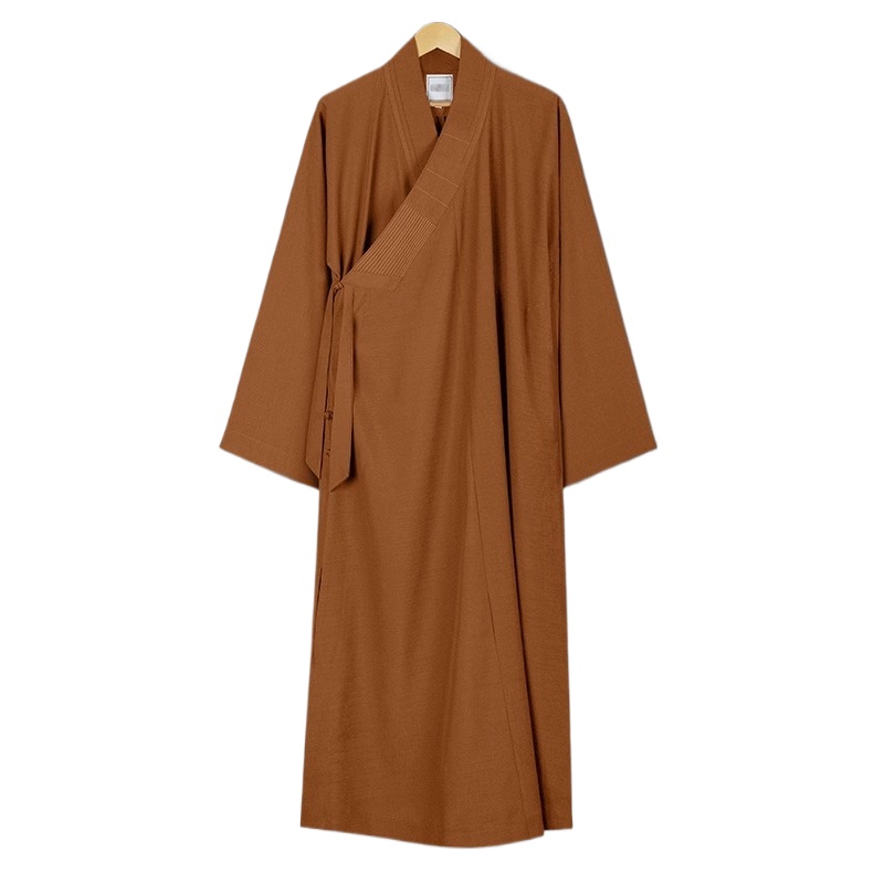 Nouvelle robe de moine bouddhiste chinoise 2026, vêtements de Kung Fu, robe de moine bouddhiste respirante et fine, robe d'été en rayonne et lin, costume de religieuse
