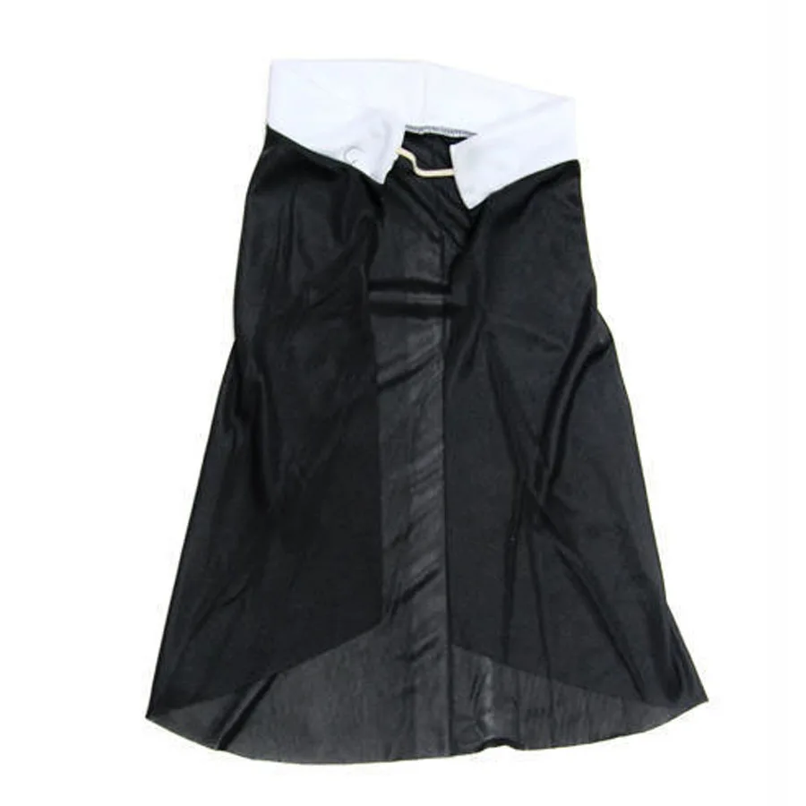 Costume de nonne pour femmes, Robe noire traditionnelle pour sœur adulte, Costumes religieux, Cosplay