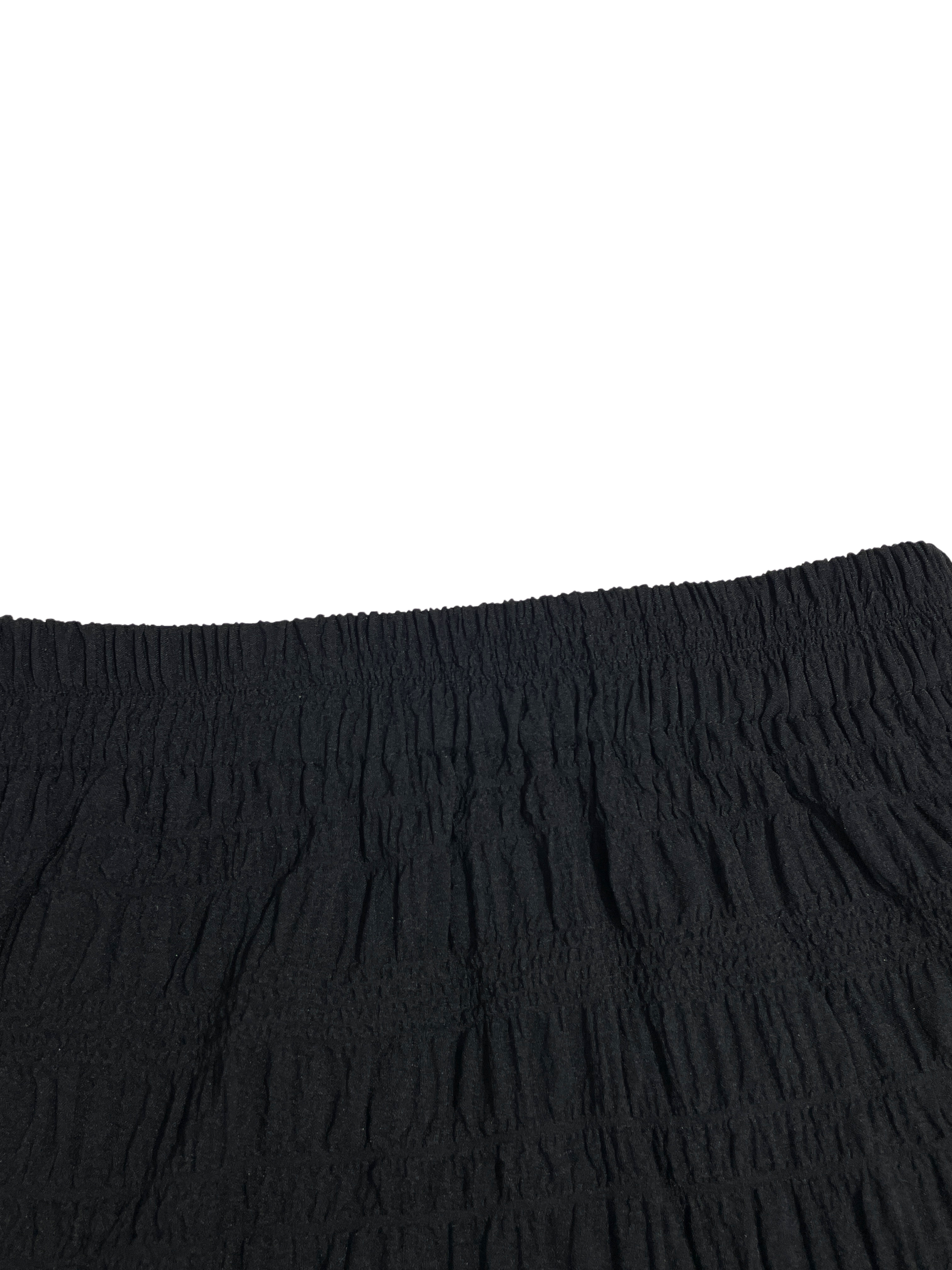 Jupe évasée texturée de couleur unie pour femmes, Style vacances, taille haute, jupe de plage florale, décontractée, ligne a, balançoire, été