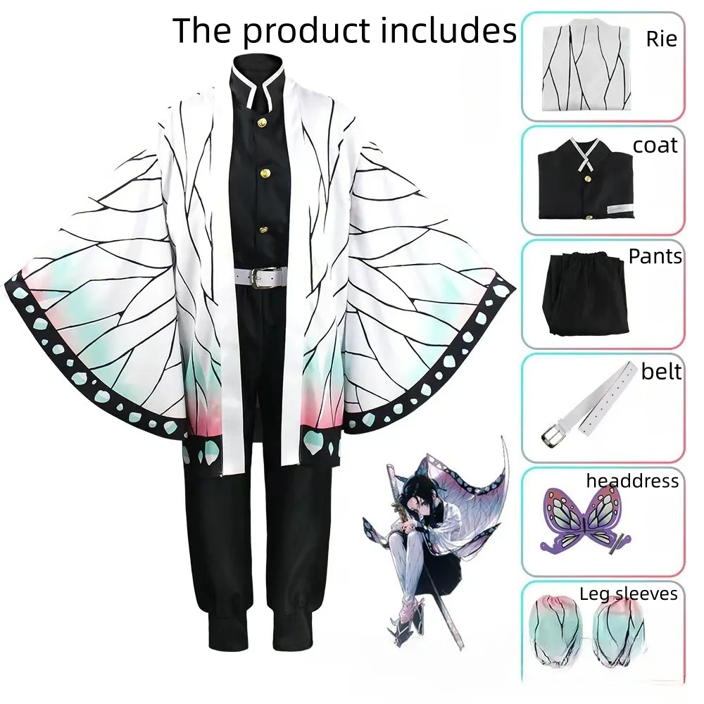 Costumes de cosplay d'anime, kimono, ensembles d'uniformes pour hommes et femmes, fêtes d'Halloween, costumes japonais