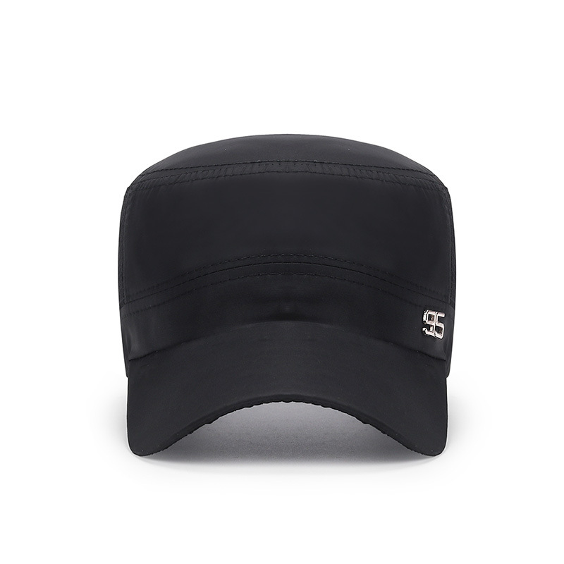 Casquette militaire à dessus plat, casquette de baseball pour homme, chapeau d'été pour homme, chapeau de soleil en maille pour extérieur
