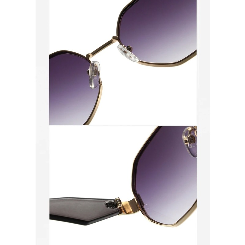 Lunettes de soleil rondes rétro à monture large, nouvelles lunettes de soleil irrégulières pour femmes, lunettes de luxe pour les vacances, les activités de plein air, le camping et la pêche pour hommes.