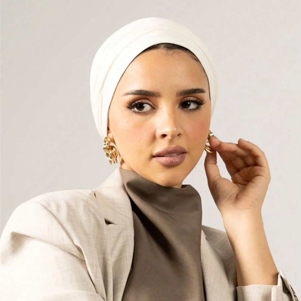 Maillot Modal instantané Hijab femme musulman sous-écharpe casquettes coton extensible chapeau Islam Turban Bonnet Foulard foulard bandeau