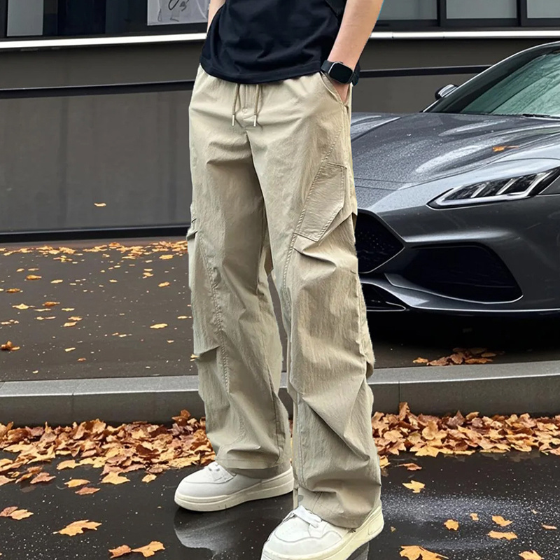 Pantalon de Randonnée d'Été pour Hommes, Imperméable, pour Camping, Parachutisme, Randonnée en Montagne, Pêche, Pantalon Cargo Résistant à l'Usure pour le Printemps