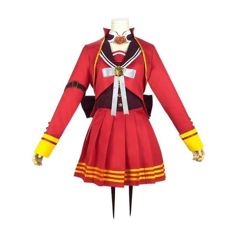 Costume de Cosplay Anime Maruzensky Uma musume, joli Derby Halloween pour femmes, uniforme rouge, déguisement, vêtements de spectacle sur scène