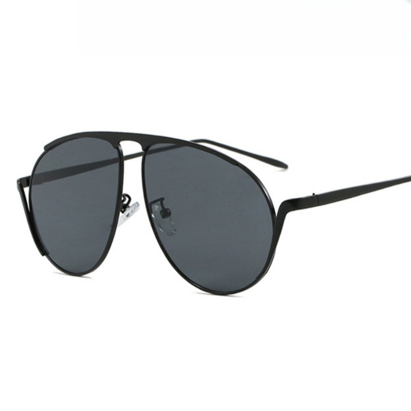 Lunettes de soleil rondes rétro de haute qualité pour femmes et hommes, mode féminine de luxe surdimensionnées, nuances UV400, nouvelle collection