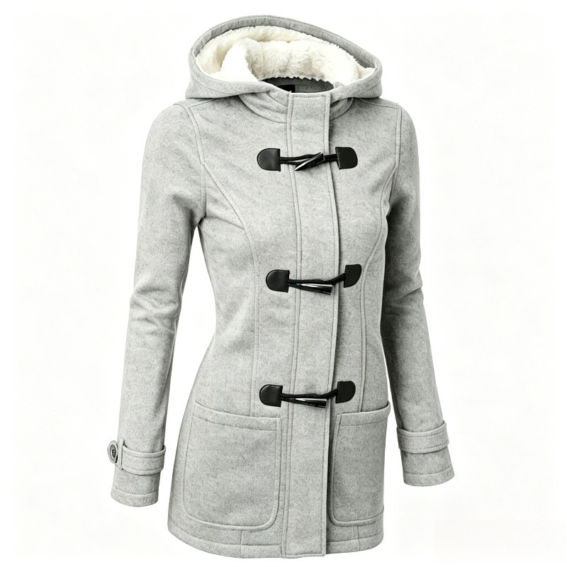 Vestes à capuche basiques pour femmes, pardessus à fermeture éclair, vêtements d'extérieur décontractés, manteau à capuche pour femmes, veste pour dames, décontracté, automne