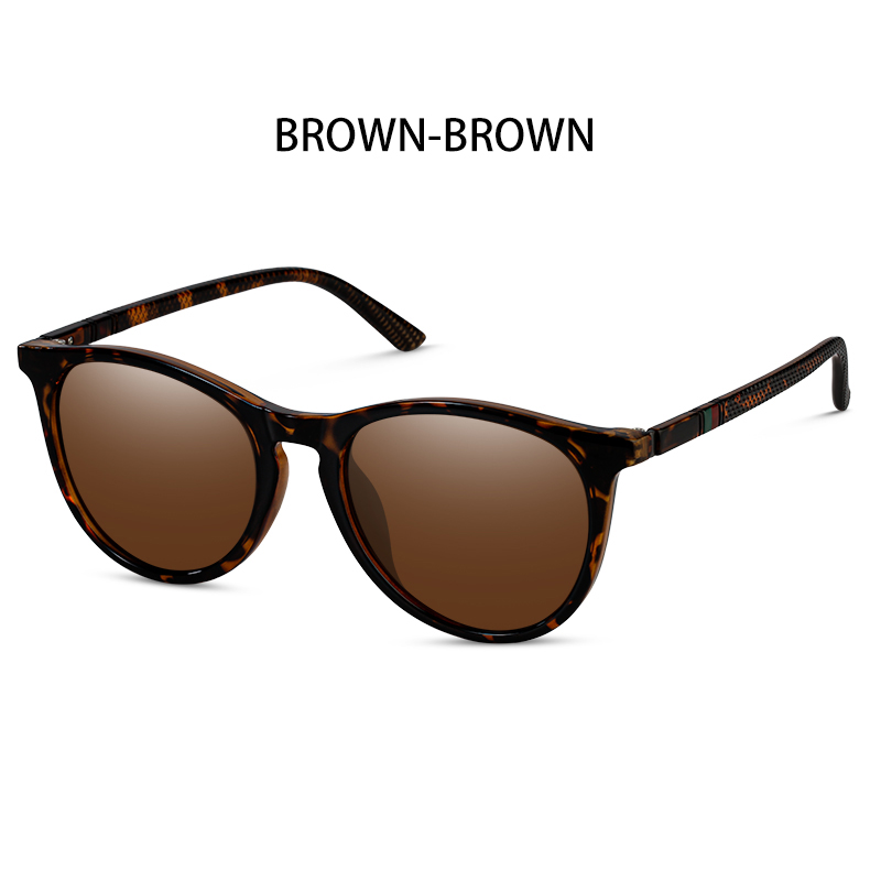 Lunettes de soleil polarisées tendance pour femmes, monture Design de marque rose, UV400