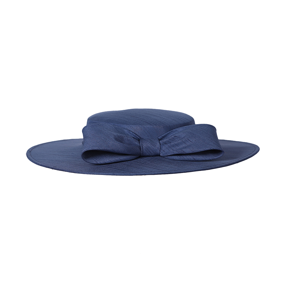 Chapeau Fascinator FS de Luxe, Kaki et Rouge Vin, avec Nœud, Chapeaux d'Église Élégants pour Femmes, Chapeau de Mariée à Large Bord, Sombreros Mujer