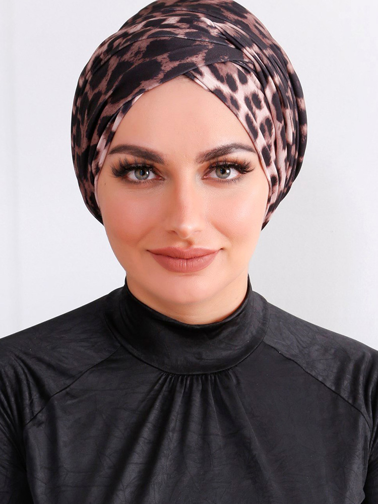 Maillot souple Hijab sous-capuchon Islam sous-écharpe instantanée couvre-cou bandeau Turban pour femmes Bonnets musulmans