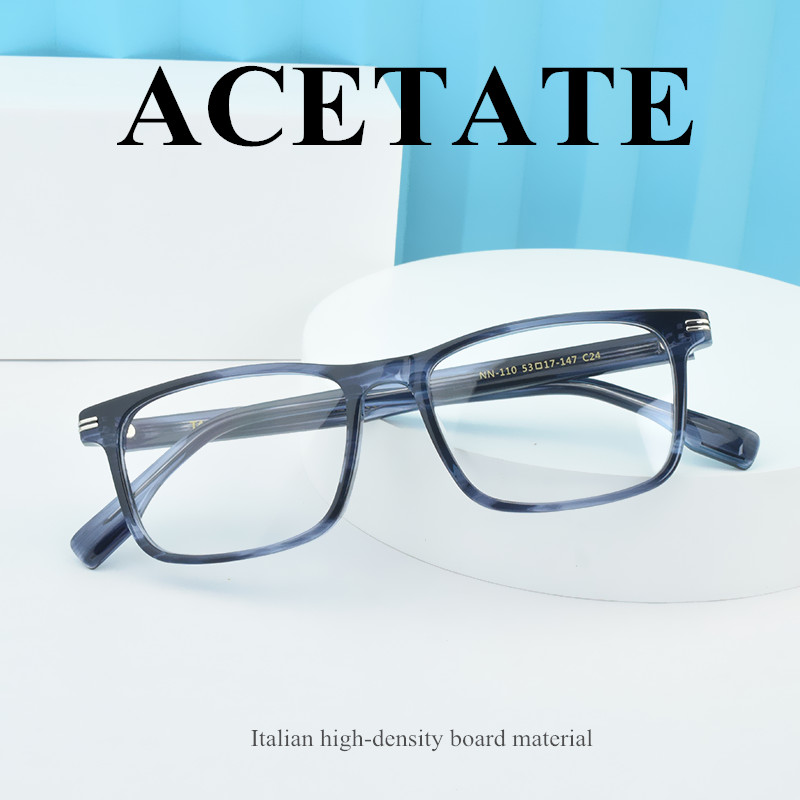 TAG Hezekiah lunettes cadre pour hommes rétro concepteur acétate lunettes Vintage marque de luxe ordinateur femmes lunettes de mode lecture