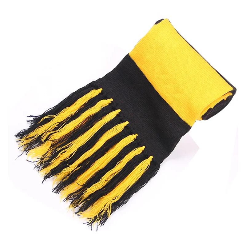 Écharpe chaude d'hiver avec Badge, 10 pièces, foulards Shcool de magicien, Costume de Cosplay de fête d'halloween, cadeaux